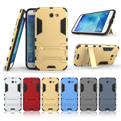 Gold Slim Robot Armor Kickstand Shockproof Hard Rugged Rubber Back Case For SAMSUNG Galaxy J7 2017/J727P
Gold Slim Robot Armor Kickstand Shockproof Hard Rugged Rubber Back Case For SAMSUNG Galaxy J7 2017/J727P