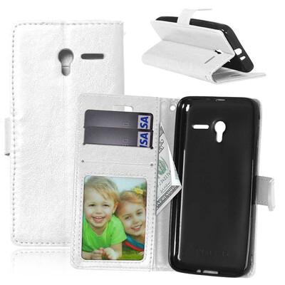 White Style Classic Flip Cover with Stand Function and Credit Card Slot for Alcatel Pixi 3 4.5
White Style Classic Flip Cover with Stand Function and Credit Card Slot for Alcatel Pixi 3 4.5