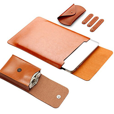 Waterproof Sleek Leather MacBook Soft Sleeve Case Cover Bag for MacBook Air & MacBook Pro
Waterproof Sleek Leather MacBook Soft Sleeve Case Cover Bag for MacBook Air & MacBook Pro