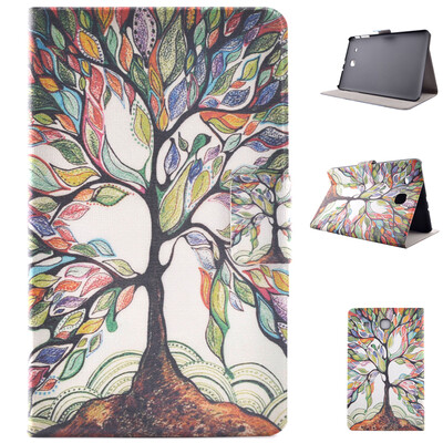 Colorful Tree Style Classic Flip Cover with Stand Function and Credit Card Slot for Samsung Galaxy Tab E T560
Colorful Tree Style Classic Flip Cover with Stand Function and Credit Card Slot for Samsung Galaxy Tab E T560