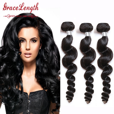 8A Malaysian Virgin Hair Loose Wave 3 Bundles Grace Length Hair Malaysian Loose Wave Cheap Human Hair Weave Mink Loose Curl Hair
8A Malaysian Virgin Hair Loose Wave 3 Bundles Grace Length Hair Malaysian Loose Wave Cheap Human Hair Weave Mink Loose Curl Hair