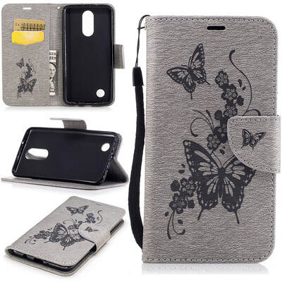 Gray Butterfly Style Embossing Classic Flip Cover with Stand Function and Credit Card Slot for LG K8 2017
Gray Butterfly Style Embossing Classic Flip Cover with Stand Function and Credit Card Slot for LG K8 2017