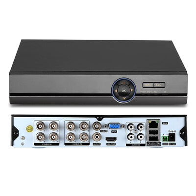 Cotier 8channel AHD H264 DVR 8ch BNC RJ45 Network port DC12V2A DVR 8CH Support mobile monitor
Cotier 8channel AHD H264 DVR 8ch BNC RJ45 Network port DC12V2A DVR 8CH Support mobile monitor
