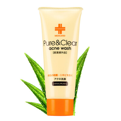 HANAJIRUSHI anti-acne skin care facial cleanser 100g (deep clean gentle cleansing acne men and women
HANAJIRUSHI anti-acne skin care facial cleanser 100g (deep clean gentle cleansing acne men and women