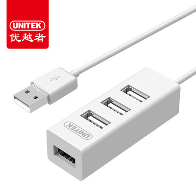 (UNITEK) USB сплиттер высокой скорости один перетащить более четырех интерфейсов 1,5 метра ноутбук настольный компьютер 4 порта концентратор HUB конвертер белый Y-2140GWH
(UNITEK) USB сплиттер высокой скорости один перетащить более четырех интерфейсов 1,5 метра ноутбук настольный компьютер 4 порта концентратор HUB конвертер белый Y-2140GWH