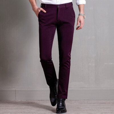 Crocodile Casual Pants Men Slim Straight Stretch Pants Men Business Casual Pants 7910 Deep Blue 33
Crocodile Casual Pants Men Slim Straight Stretch Pants Men Business Casual Pants 7910 Deep Blue 33