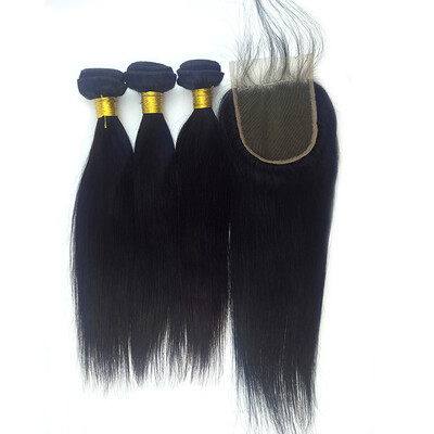 GOSS HAIR Peruvian Virgin Hair With Closure 8A Grade 3 Bundles With Closure Human Hair Weave Peruvian Straight With Lace Closure
GOSS HAIR Peruvian Virgin Hair With Closure 8A Grade 3 Bundles With Closure Human Hair Weave Peruvian Straight With Lace Closure