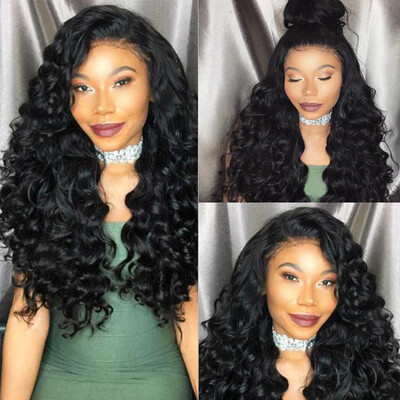 Brazilian hair lace front human hair wavy wig with baby hair free part loose wave lace front wig for black women
Brazilian hair lace front human hair wavy wig with baby hair free part loose wave lace front wig for black women