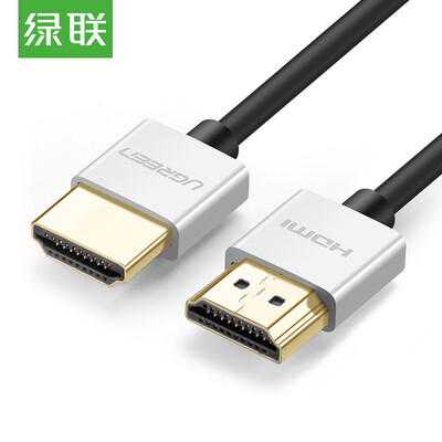 Green Alliance UGREEN HDMI Cable 4K HDMI Digital HD Cable 20 3D Video Cable Notebook Computer Connection TV Monitor Projector 15m Silver White 30477
Green Alliance UGREEN HDMI Cable 4K HDMI Digital HD Cable 20 3D Video Cable Notebook Computer Connection TV Monitor Projector 15m Silver White 30477