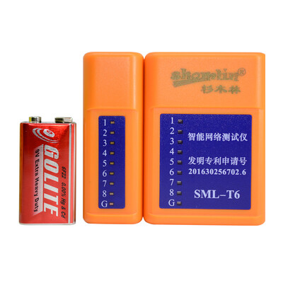 Cedar forest SML-T6 digital network cable line measuring machine multi-function telephone line measuring device without delay tester no switch plug and play phone + network (to send the battery
Cedar forest SML-T6 digital network cable line measuring machine multi-function telephone line measuring device without delay tester no switch plug and play phone + network (to send the battery