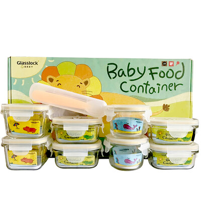 【Jingdong Supermarket】 Sanguang Clouds Glasslock Korea imported baby food box tempered glass lunch box microwave oven bowl fresh box sealed lunch box nine sets / GL372
【Jingdong Supermarket】 Sanguang Clouds Glasslock Korea imported baby food box tempered glass lunch box microwave oven bowl fresh box sealed lunch box nine sets / GL372