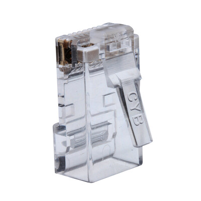 Chongbo Cinyobo CYB-6C88A2-50U-50 engineering grade six crystal head rj45 network crystal head two-piece duplex cable connector
Chongbo Cinyobo CYB-6C88A2-50U-50 engineering grade six crystal head rj45 network crystal head two-piece duplex cable connector