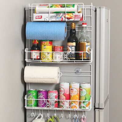 Ou Ruizhe Zhiwu widened version of multi-function refrigerator side wall rack nail-free cabinet side frame kitchen utensils condiment bottle kitchen supplies storage rack
Ou Ruizhe Zhiwu widened version of multi-function refrigerator side wall rack nail-free cabinet side frame kitchen utensils condiment bottle kitchen supplies storage rack