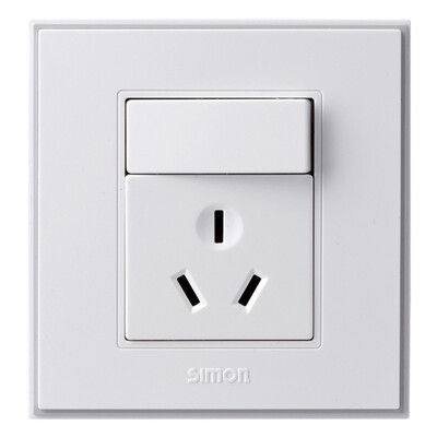 Simon Electric (simon) V51083T 10A three holes with switch socket 56C series switch socket panel
Simon Electric (simon) V51083T 10A three holes with switch socket 56C series switch socket panel