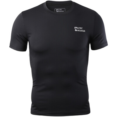 El Monte ALPINT MOUNTAIN male sports outdoor tights fitness quick-drying stretch short-sleeved T-shirt 650-506 navy XL
El Monte ALPINT MOUNTAIN male sports outdoor tights fitness quick-drying stretch short-sleeved T-shirt 650-506 navy XL
