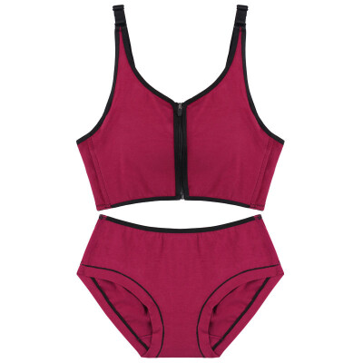 Bra set running together with wide range of wind fire prevention wireless bralette no steel ring anti sagging female zipper bras
Bra set running together with wide range of wind fire prevention wireless bralette no steel ring anti sagging female zipper bras