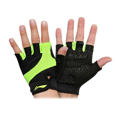 LI-NING Sports Fitness Half Finger Gloves Thin Men&Women Summer Breathable Training Gloves Anti-skid Fluorescent Green
LI-NING Sports Fitness Half Finger Gloves Thin Men&Women Summer Breathable Training Gloves Anti-skid Fluorescent Green