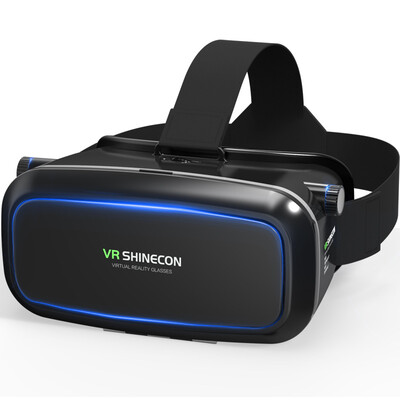 Thousand magic mirror shinecon generation entry level VR glasses 3D virtual reality smart glasses black
Thousand magic mirror shinecon generation entry level VR glasses 3D virtual reality smart glasses black