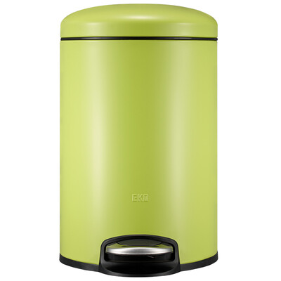 EKO бытовой мусор флип нога из нержавеющей стали мусор может приглушить Европейский 9113LI (зеленый) 8L 
EKO бытовой мусор флип нога из нержавеющей стали мусор может приглушить Европейский 9113LI (зеленый) 8L