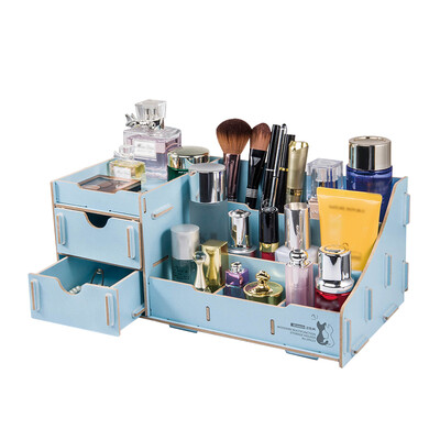 Jin Longxing D9122 Handmade DIY Wooden Drawer Cosmetic Storage Box / Desktop Office Storage Block Sky Blue
Jin Longxing D9122 Handmade DIY Wooden Drawer Cosmetic Storage Box / Desktop Office Storage Block Sky Blue