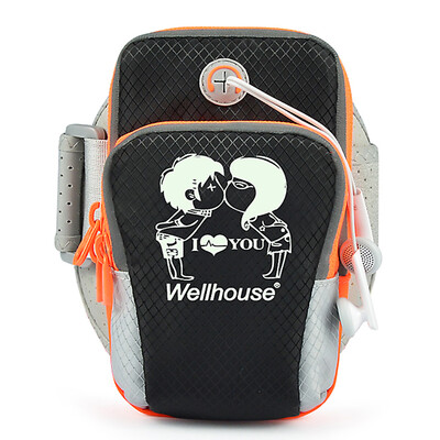 WELLHOUSE mobile arm arm running music wristball sports men&women riding fitness night light couple models
WELLHOUSE mobile arm arm running music wristball sports men&women riding fitness night light couple models