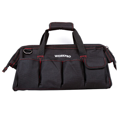 WORKPRO W081023N Thickening Wearable Multifunction Electrician Repair Kit Large Shoulder Hardware Oxford Cloth Tool Bag 18 Inch
WORKPRO W081023N Thickening Wearable Multifunction Electrician Repair Kit Large Shoulder Hardware Oxford Cloth Tool Bag 18 Inch