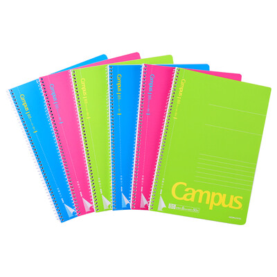 KOKUYO Campus New Colorful Spiral Stapler Notebook Notepad B5 50 Page 6 This color comes with WCN-SB558N
KOKUYO Campus New Colorful Spiral Stapler Notebook Notepad B5 50 Page 6 This color comes with WCN-SB558N
