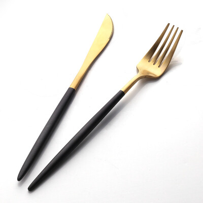 【Jingdong Supermarket】 Sunshine flying song 304 stainless steel knife and fork hotel supplies West tableware steak knife and fork black silver two sets
【Jingdong Supermarket】 Sunshine flying song 304 stainless steel knife and fork hotel supplies West tableware steak knife and fork black silver two sets