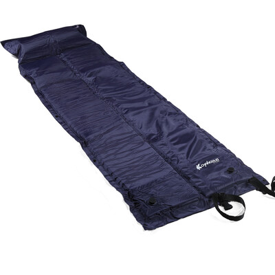 Château Noda Duo CHANODUG Folded mats Moisture mats Sleeves Single outdoor camping Leisure automatic inflatable belt Pillow can be stitched with moisture-proof non-slip blue 8889
Château Noda Duo CHANODUG Folded mats Moisture mats Sleeves Single outdoor camping Leisure automatic inflatable belt Pillow can be stitched with moisture-proof non-slip blue 8889
