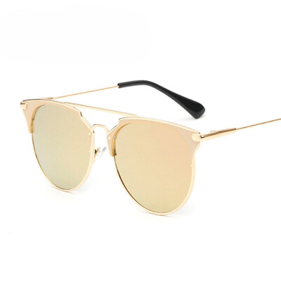 Ladies round fashion dazzling sunglasses trend reflective sunglasses as gift for women
Ladies round fashion dazzling sunglasses trend reflective sunglasses as gift for women