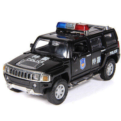 Caper alloy car 132 Hummer police car SUV simulation car model baby children&39s toys boys toys car with sound&light 88769NAAA
Caper alloy car 132 Hummer police car SUV simulation car model baby children&39s toys boys toys car with sound&light 88769NAAA