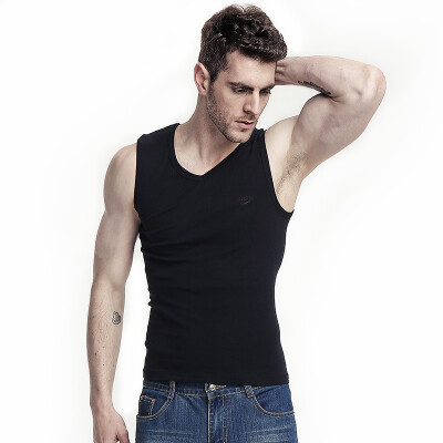 CARTELO) cotton men's vest thread sports stretch Slim fashion V-neck men's embroidery bracelet shirt KDLBX003 gray
CARTELO) cotton men's vest thread sports stretch Slim fashion V-neck men's embroidery bracelet shirt KDLBX003 gray