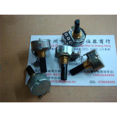 16 single- C500 Europe B250K associated potentiometer shaft length of 20 half rib 8MM
16 single- C500 Europe B250K associated potentiometer shaft length of 20 half rib 8MM