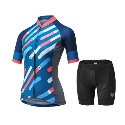 Mysenland M0110301 summer short-sleeved riding suit suit female bike mountain bike clothes wave
Mysenland M0110301 summer short-sleeved riding suit suit female bike mountain bike clothes wave