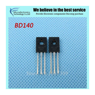 20pcs free shipping BD140 D140 TO-126 NPN 1.5A 80V NPN Epitaxial Triode Transistor new original
20pcs free shipping BD140 D140 TO-126 NPN 1.5A 80V NPN Epitaxial Triode Transistor new original