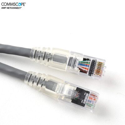 CommScope 1-1859238-0 Ultra Category 5 Unshielded Jumper Gray 10 ft 3 m original Amp brand
CommScope 1-1859238-0 Ultra Category 5 Unshielded Jumper Gray 10 ft 3 m original Amp brand