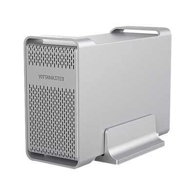YottaMaster D35-RAID II Aluminum Dual 35-inch HDD Enclosure Type-C Array Cabinet SATA30 Desktop Hard Drive RAID Cabinet Support 10TB Hard Disk Silver
YottaMaster D35-RAID II Aluminum Dual 35-inch HDD Enclosure Type-C Array Cabinet SATA30 Desktop Hard Drive RAID Cabinet Support 10TB Hard Disk Silver