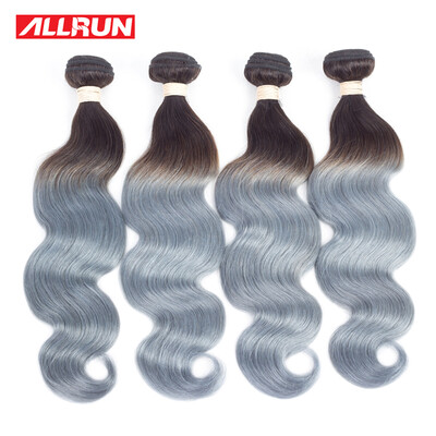 Allrun Brazilian Virgin Hair Dark Root 1bGrey Hair Weave 4 PCS Ombre Brazilian Hair Bundles 7A Brazilian Body Wave Human Hair
Allrun Brazilian Virgin Hair Dark Root 1bGrey Hair Weave 4 PCS Ombre Brazilian Hair Bundles 7A Brazilian Body Wave Human Hair