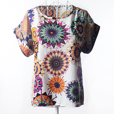 Large size women's burst models shirt printing small T-shirt aliens short-sleeved chiffon shirt bat shirt L02
Large size women's burst models shirt printing small T-shirt aliens short-sleeved chiffon shirt bat shirt L02
