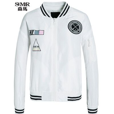 Semir Short Jacket Women&39s Legs Printed Embroidered Baseball Skirt 19316080363 Ben White XS
Semir Short Jacket Women&39s Legs Printed Embroidered Baseball Skirt 19316080363 Ben White XS