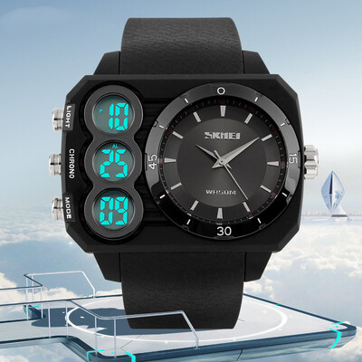 Double display outdoor waterproof sports LED multi-functional male watch as gift for men's
Double display outdoor waterproof sports LED multi-functional male watch as gift for men's