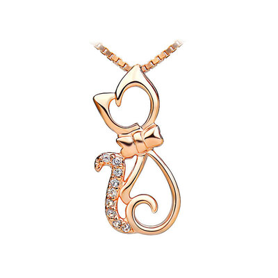 Yoursfs @ Cute Kitty Necklace 18K Rose Gold Plated Women Jewelry Уникальный подарок Dainty CZ Pendant Chain Gift
Yoursfs @ Cute Kitty Necklace 18K Rose Gold Plated Women Jewelry Уникальный подарок Dainty CZ Pendant Chain Gift