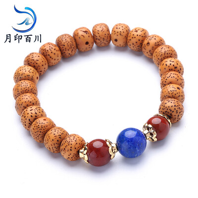 Moon India Sea Chicken Crescent Bodhi single lapel string male and female models Buddha beads bracelet 8 * 10mm
Moon India Sea Chicken Crescent Bodhi single lapel string male and female models Buddha beads bracelet 8 * 10mm