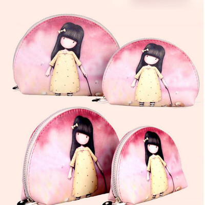 Cartoon bag cute lady holding bag half PU cosmetic bag large capacity waterproof letters package
Cartoon bag cute lady holding bag half PU cosmetic bag large capacity waterproof letters package