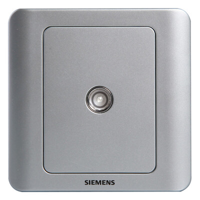 Siemens (SIEMENS) 5TG01251CC122 switch socket telephoto phone + computer socket (color silver
Siemens (SIEMENS) 5TG01251CC122 switch socket telephoto phone + computer socket (color silver