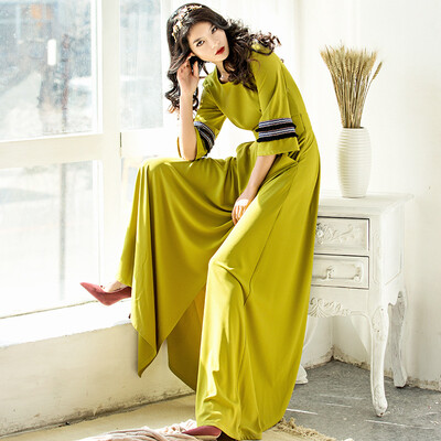 Wei Ya Ji dragi long skirt autumn women 2017 new speaker tassel sleeves retro sexy split forklime
Wei Ya Ji dragi long skirt autumn women 2017 new speaker tassel sleeves retro sexy split forklime