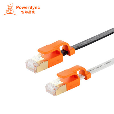PowerSync CAT7-KFMG39-3 seven types of cable 7 class flat shield twisted pair Gigabit gold-plated copper swing swing white 3-meter cable
PowerSync CAT7-KFMG39-3 seven types of cable 7 class flat shield twisted pair Gigabit gold-plated copper swing swing white 3-meter cable