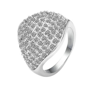 Yoursfs Custom Rings For Women Plate Pave Full Rhinestone Austrian Crystals Elements Party Ring Jewelry
Yoursfs Custom Rings For Women Plate Pave Full Rhinestone Austrian Crystals Elements Party Ring Jewelry