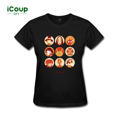 Promotion of spring summer womens t-shirt Ghibli Collection short sleeves Cotton print fashion funny
Promotion of spring summer womens t-shirt Ghibli Collection short sleeves Cotton print fashion funny
