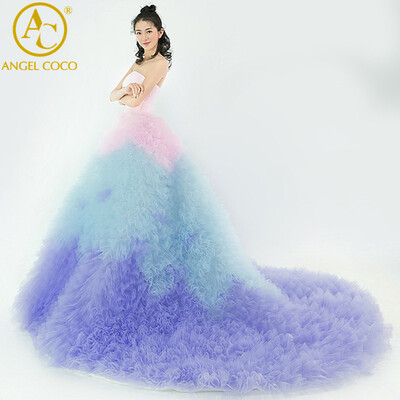 Luxury Wedding Dress Cloud Long Lace Up Sexy Ball Gown 2017 Robe De Mariage Princess Bride Dresses Custom Made Vestido De Noiva
Luxury Wedding Dress Cloud Long Lace Up Sexy Ball Gown 2017 Robe De Mariage Princess Bride Dresses Custom Made Vestido De Noiva